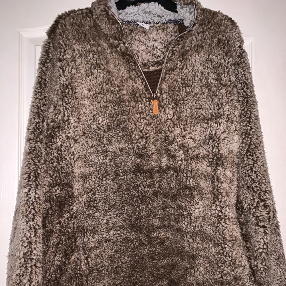Fuzzy pullover!